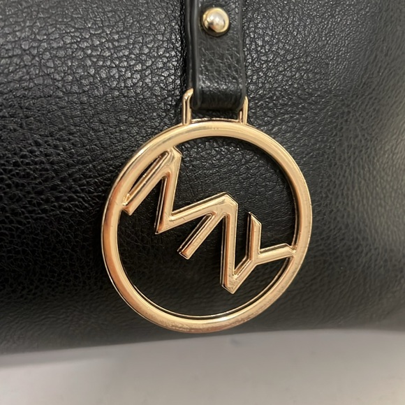 Marc New York Black Satchel with Gold Accents - Picture 15 of 15